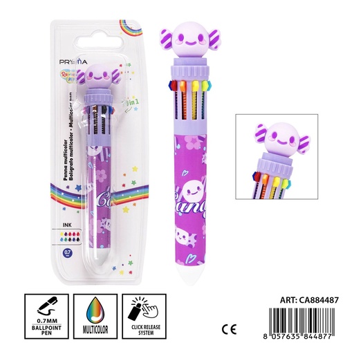 [0234592] Bolígrafo de 10 colores 0.7mm - Artículos de escritura