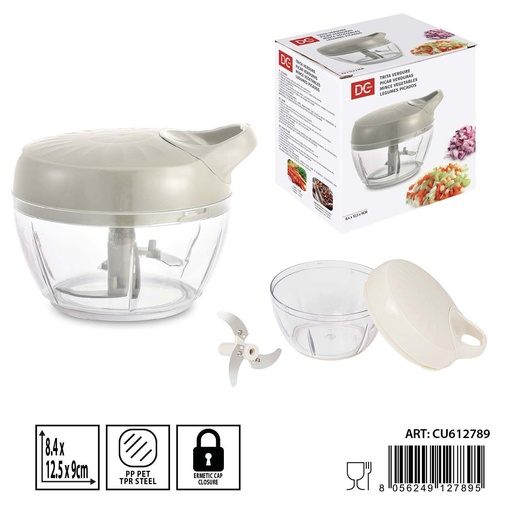 [0236772] Trituradora manual 14.5x9.5x10.5cm - Accesorios de cocina