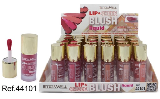 [8435433228653] Colorete líquido Blush Lip & Check 24 unidades - Cosméticos de maquillaje