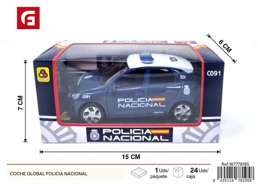 [187778195] Coche de juguete policía nacional - Juguetes