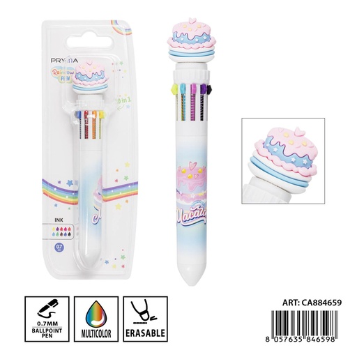 [0235515] Bolígrafo de 10 colores 0.7mm - Herramientas de escritura