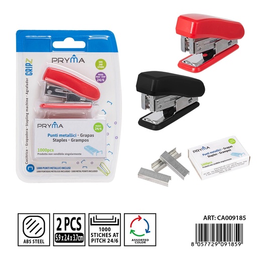 [0237427] Grapadora con 1000 grapas 24/6 - Suministros de oficina y grapadoras