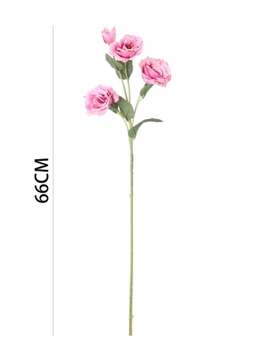 [631115豆沙] Ramo de flores artificiales - Lis de 4 cabezas en 66 cm