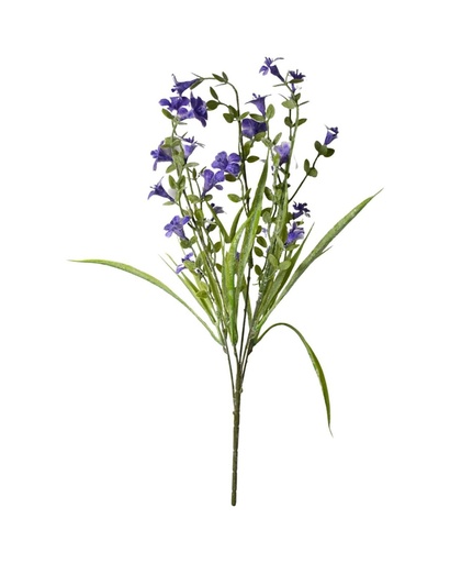 [630756紫色] Orquídea dulce artificial 43 cm - Ramo decorativo