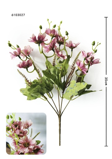 [6103027-4肉粉] Ramo decorativo 6103027-4 - Ramo decorativo