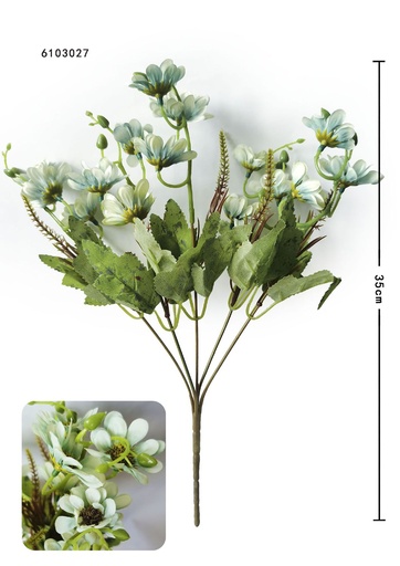 [6103027-5淡绿色] Ramo decorativo 6103027-5 en verde claro - Ramo decorativo