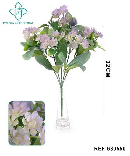[630550] Ramo decorativo 630550 en púrpura - Ramo decorativo - Serie de hierbas de agua