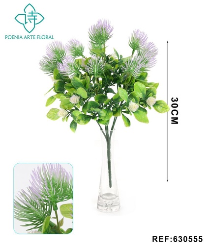 [630555] Ramo decorativo 630555 en púrpura - Ramo decorativo - Serie de hierbas de agua