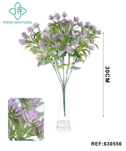[630553] Ramo decorativo 630553 en púrpura - Ramo decorativo - Serie de hierbas de agua