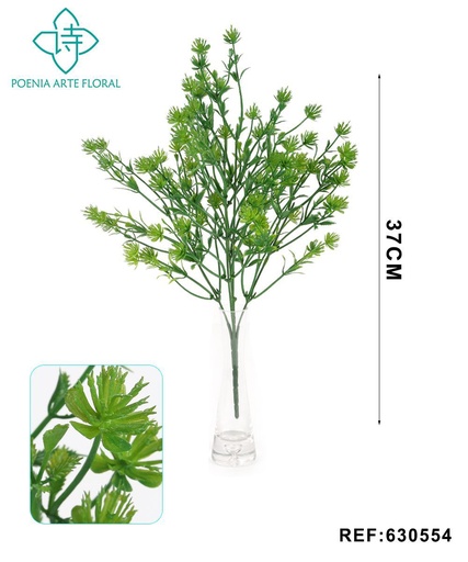 [630554] Ramo decorativo 630554 en verde - Ramo decorativo - Serie de hierbas de agua