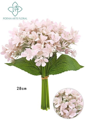 [630395-粉色] Grupo de pequeñas flores silvestres - Bouquet decorativo