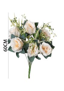 [630134] Ramo de 12 rosas de 8 pétalos - Bouquet de flores grandes