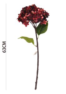 [630946红色] Ramo de hortensias con pétalos sueltos VARA HORTENSIA - Decoración floral