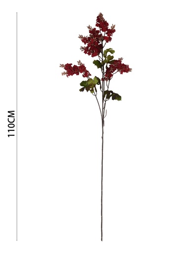 [630752红色] Ramo de diente de león en rojo - Decoración floral