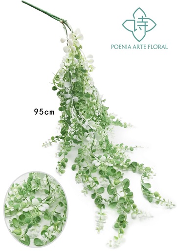 [630292-4] Rama artificial - decoración de pared enredadera