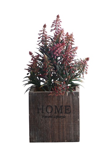 [5101082-5] Pozuelo de flores artificiales - Pequeño macetero decorativo