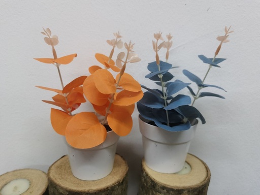 [5101024-6] Pozuelo artificial - Pequeño macetero decorativo