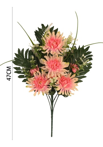[6101076粉色] Ramo funerario 6101076 rosa - Ramos y flores