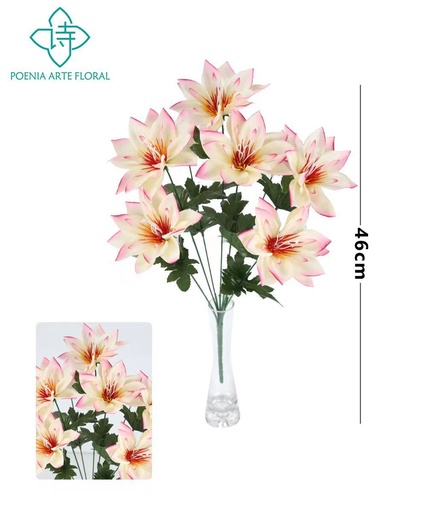[630845-香槟] Ramo de flores de seda - 630845 Champán (8435588806473)