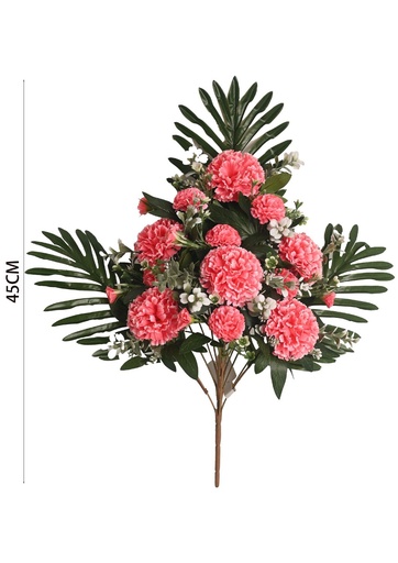[631075红色] Ramo de claveles x 12