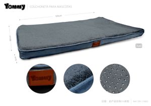 [YM1148D] Colchoneta de espuma para mascota 80*120*5CM azul 1148 - Detalles que importan