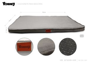 [YM1136C] Colchoneta de espuma para mascota 70*110*5CM gris oscuro 1136 - Comodidad extra para el hogar