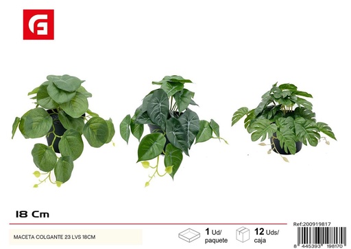 [200919817] Maceta colgante 23 LVS 18 cm - Accesorios de jardín