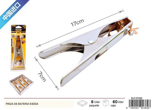 [01382] Pinza de batería 6300A - Accesorios para automóviles y mecánica