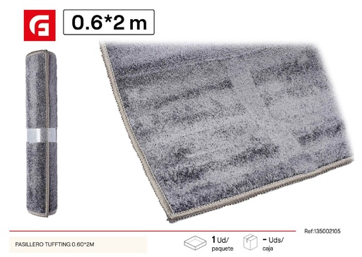 [5413045002105] Pasillero Tuffting 0.60 x 2 m - Alfombras y decoración