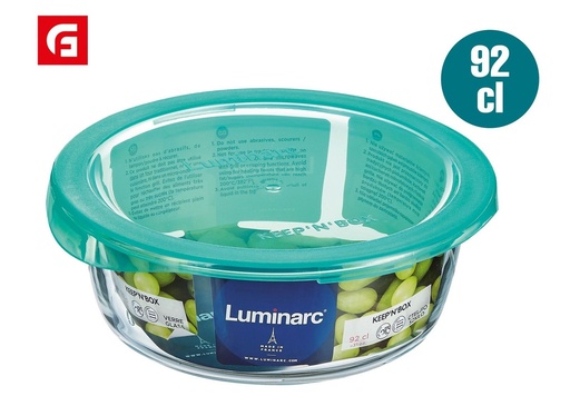 [883314197488] Recipiente redondo de 92 ml con tapa 150x66 mm - Utensilios de vidrio y almacenamiento