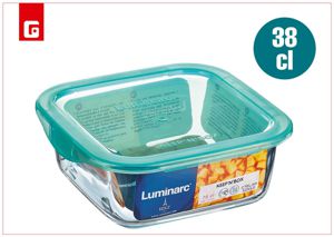 [883314185164] Recipiente cuadrado 38 cl con tapa - Envases y recipientes