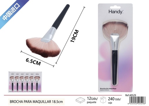 [40529] Brocha para maquillar 18.5 cm - Productos de belleza y maquillaje