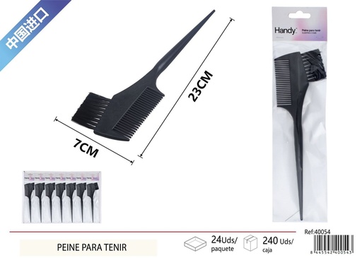 [40054] Peine para teñir nuevo material reforzado - Herramientas y accesorios para el cabello