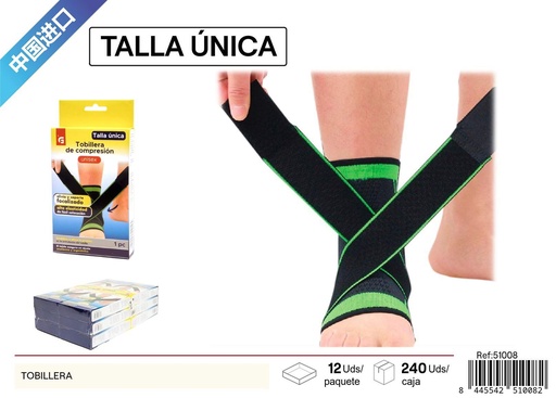 [51008] Tobillera de presión - Equipamiento fitness y protección