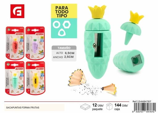 [154484787] Sacapuntas en forma de frutas - Utensilios de escritorio