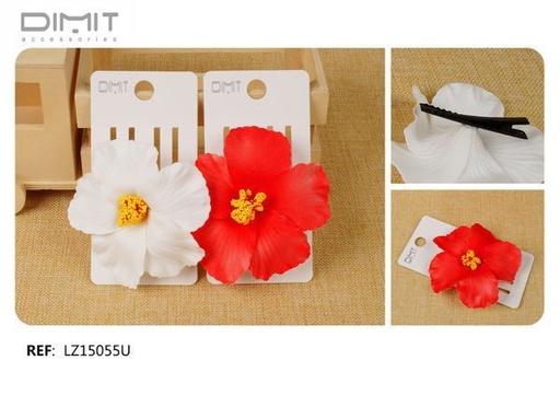 [8435693865421] Pinza flor 12 unidades - Accesorios decorativos para el cabello