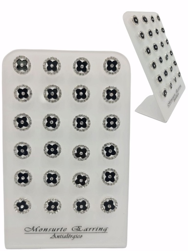 [0000791-08] Pendientes antialérgicos 12 pares - Accesorios seguros