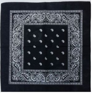 [118120-3] Pañuelo 55x55 negro 12 unidades - Pañuelos y accesorios