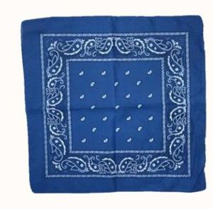 [118120-5] Pañuelo 55x55 azul 12 unidades - Pañuelos y accesorios