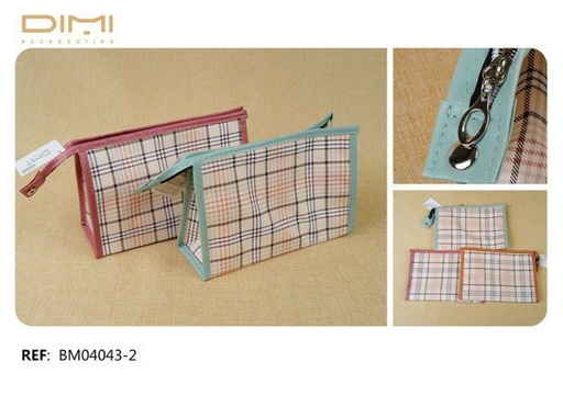 [8435693837954] Neceser 25x15x7cm 12 unidades - Accesorios de viaje