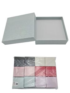 [30772-3] Cajita de regalos 9x9x2.5cm 24 unidades - Caja de regalos