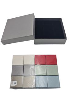 [30772-4] Caja de regalos 9x9x2.5cm 24 unidades - Caja de regalos