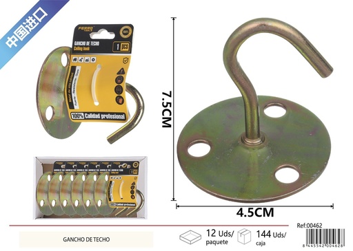 [00462] Gancho de techo - Accesorios de ferretería