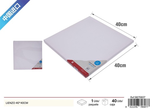 [9670607] Lienzo 40*40 cm - Materiales de arte y manualidades