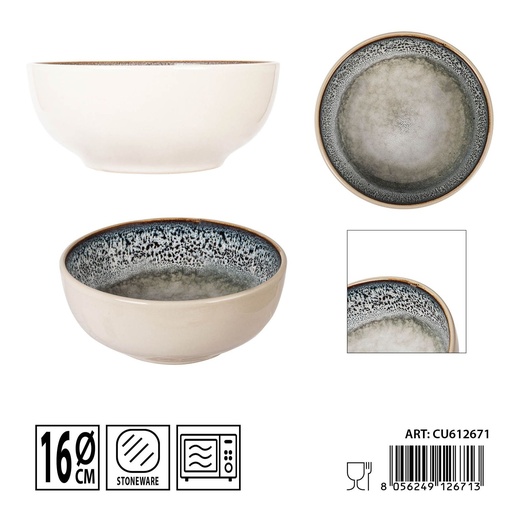 [0235882] Plato hondo cerámico 16CM - Utensilios de cerámica