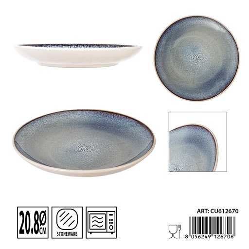 [0235881] Plato de fruta cerámico 20.8CM - Utensilios de cerámica