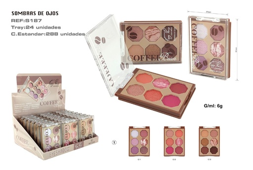 [s187-01] Sombra de ojos 288/C - Maquillaje para ojos