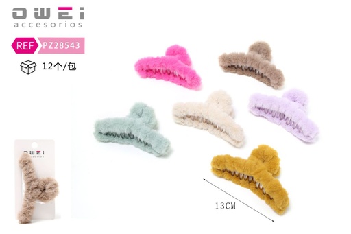 [8428947285434] Pinza de pelo 13CM 12/U PZ28543 OW - Accesorios para el cabello