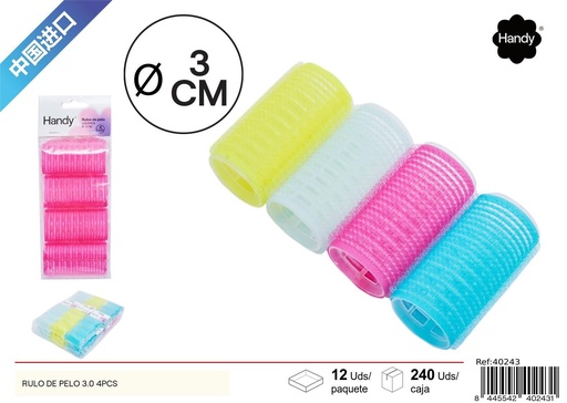 [40243] Rulo de pelo nylon 3.0 - Productos de belleza y cuidado personal
