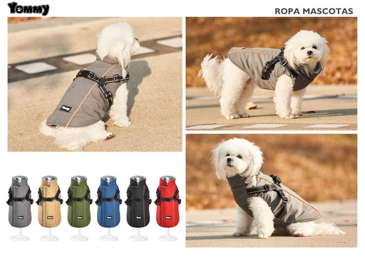 [YM7071] Ropa para mascotas - Ropa anorak para perros 5XL